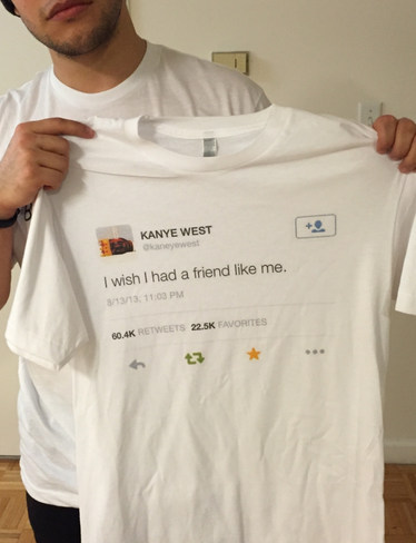 Kanye On Twitter Tee