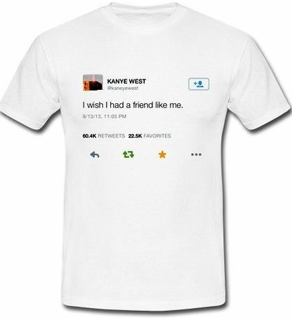 Kanye On Twitter Tee