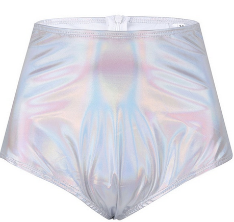 Holographic Booty Shorts