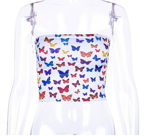 Butterfly Crop Top