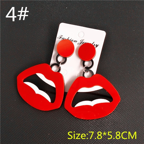 Lips Earrings