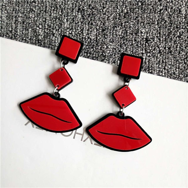 Lips Earrings