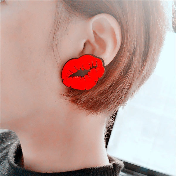 Lips Earrings