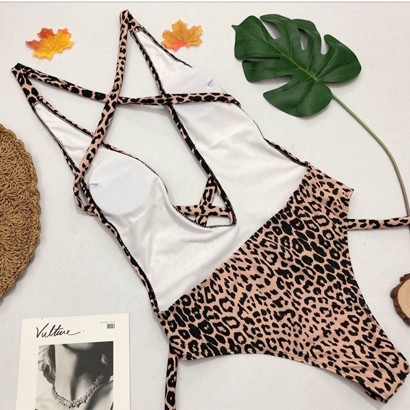 Leopard Print Bodysuit