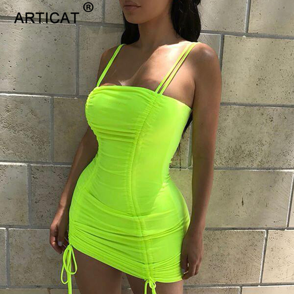 Spaghetti Strap Party Dress