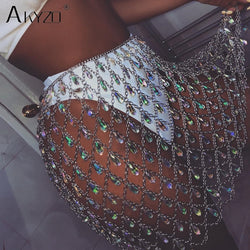 Chain Gem Skirt