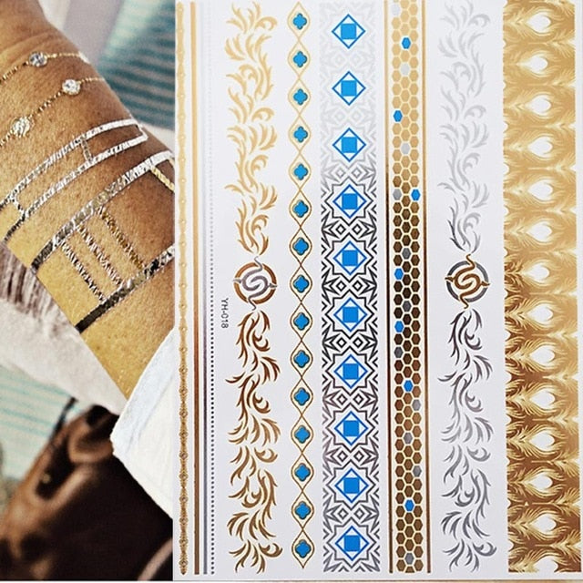 Metallic Temporary Tattoo