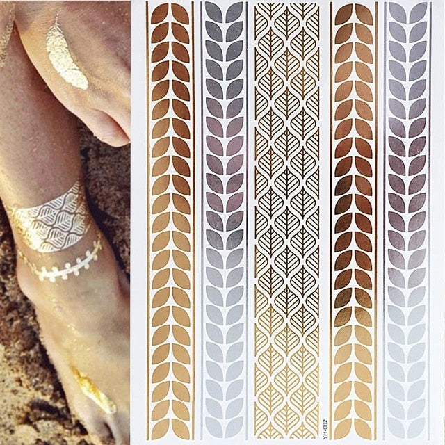 Metallic Temporary Tattoo