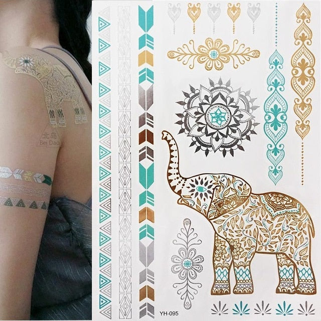 Metallic Temporary Tattoo