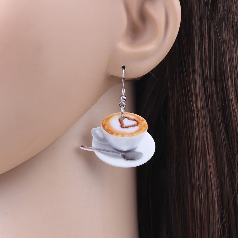 Coffee Cup Earrings