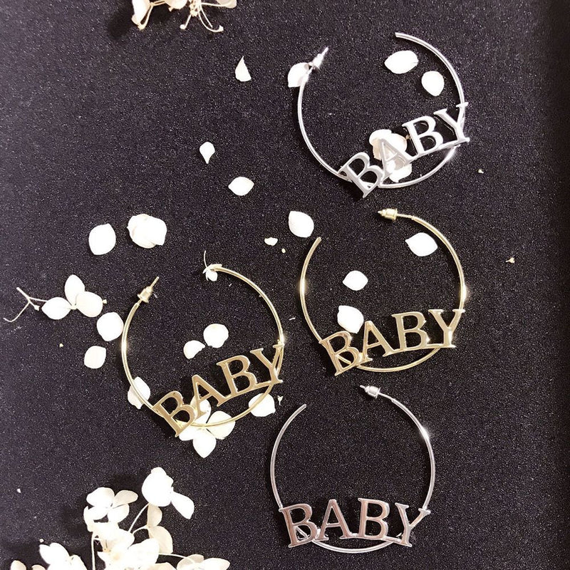 Baby Hoop Earrings