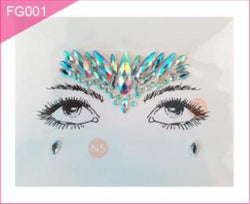 Rhinestone Face Sticker